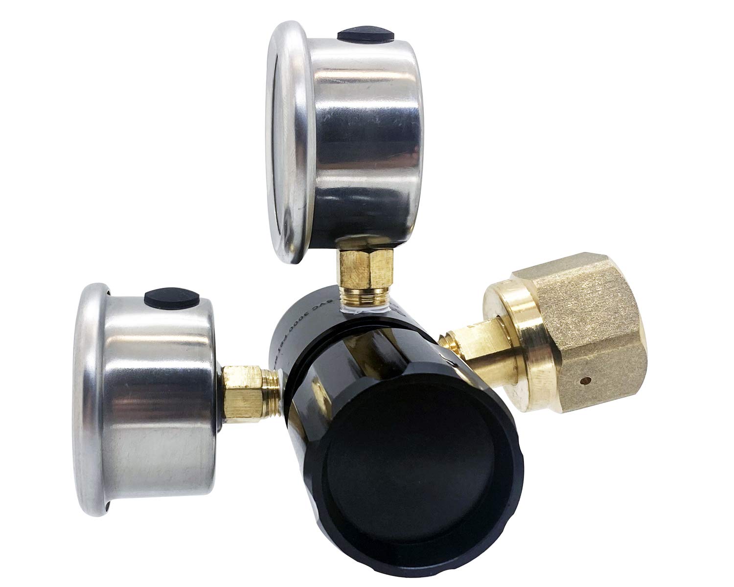 High Flow 475 PSI Adjustable CO2 Regulator with Handle Kit for Jeep Tires - Perfect for Off-Roading, Air Suspension & Emergency Tire Inflation