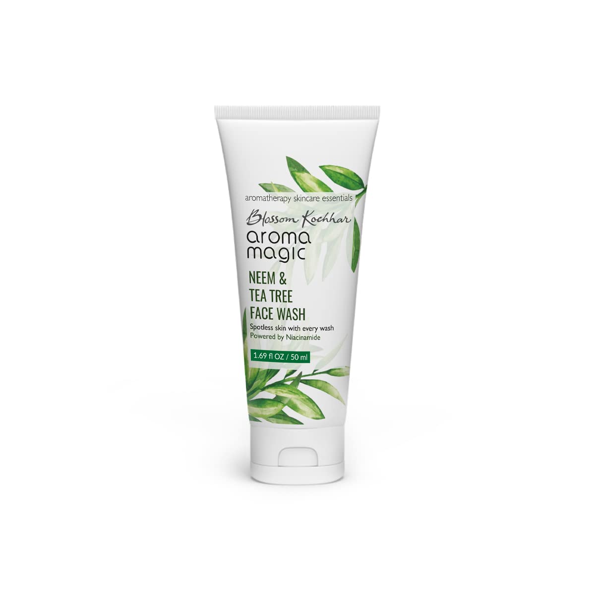 Aroma Magic Neem & Tea Tree Face Wash 50ml, Anti-Acne Gel 20g & Face Toner 100ml (3-in-1 Skincare Set) with Niacinamide - Clear Skin Routine for Oily & Acne-Prone Skin