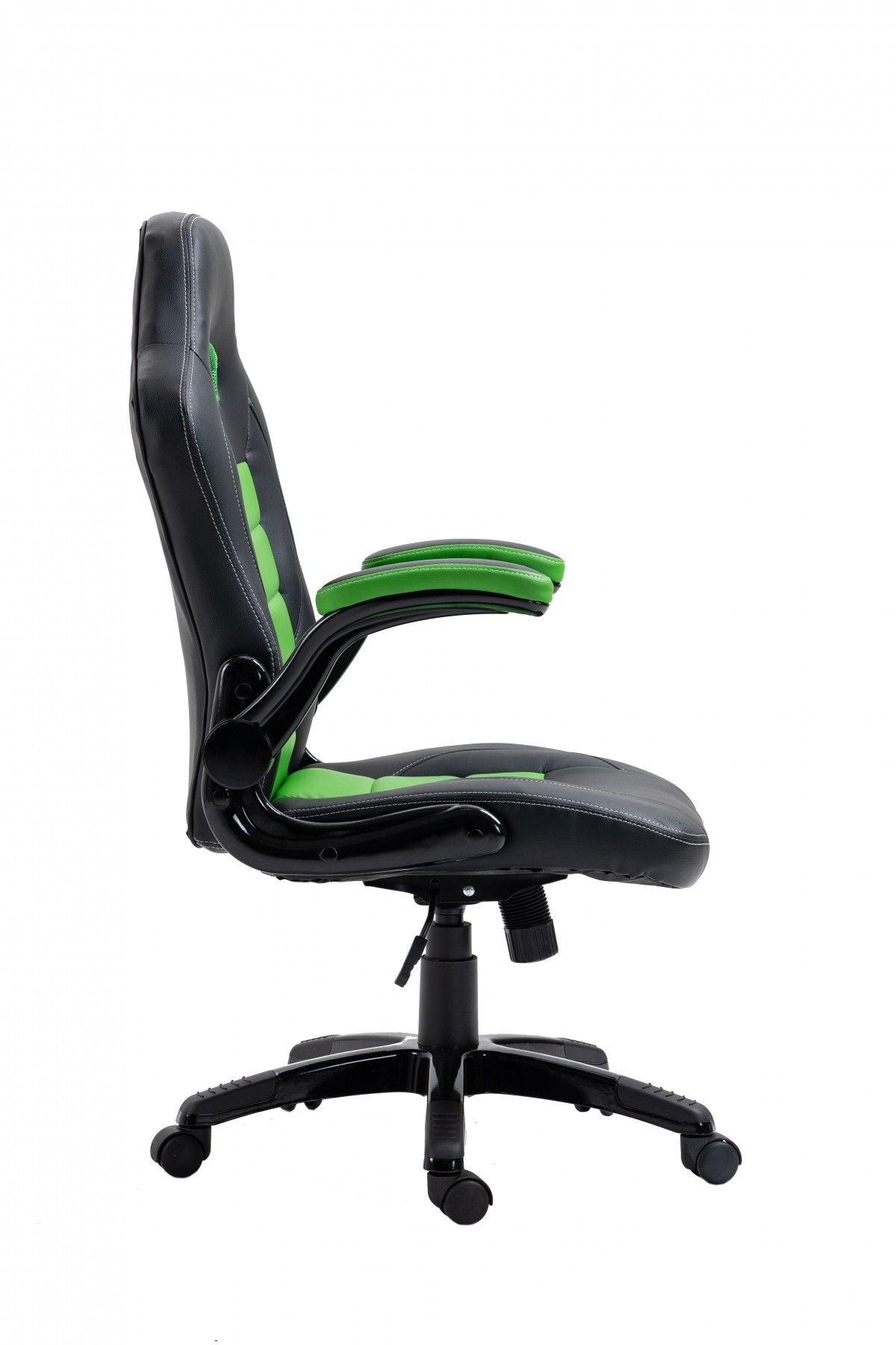 Premium Brennan Gaming Chair - Ergonomic Green & Black Racing Style Seat for PC & Console Gamers - Perfect for Esports, Streaming & Long Gaming Sessions