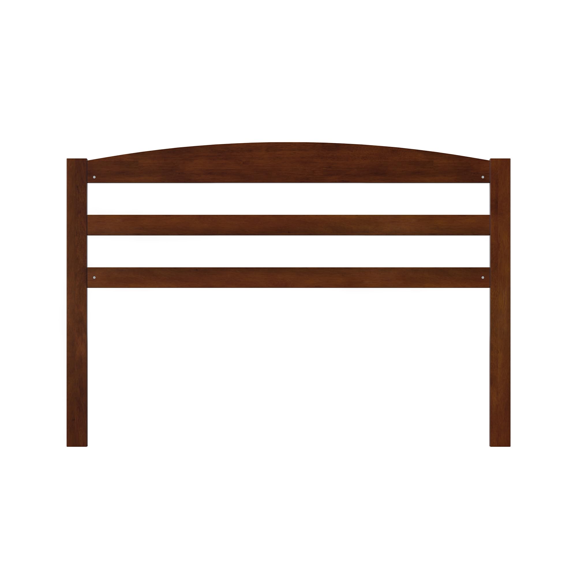 AFI Warren Queen Size Wood Headboard with USB Charging Ports - Walnut Finish for Modern Bedroom Decor & Easy Device Charging