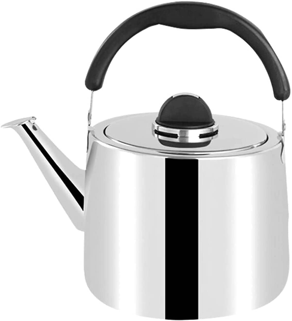 Stainless Steel Electric Kettle 2L - Fast Boiling Water Heater & Soup Warmer for Restaurant, Cantina, Home & Office Use