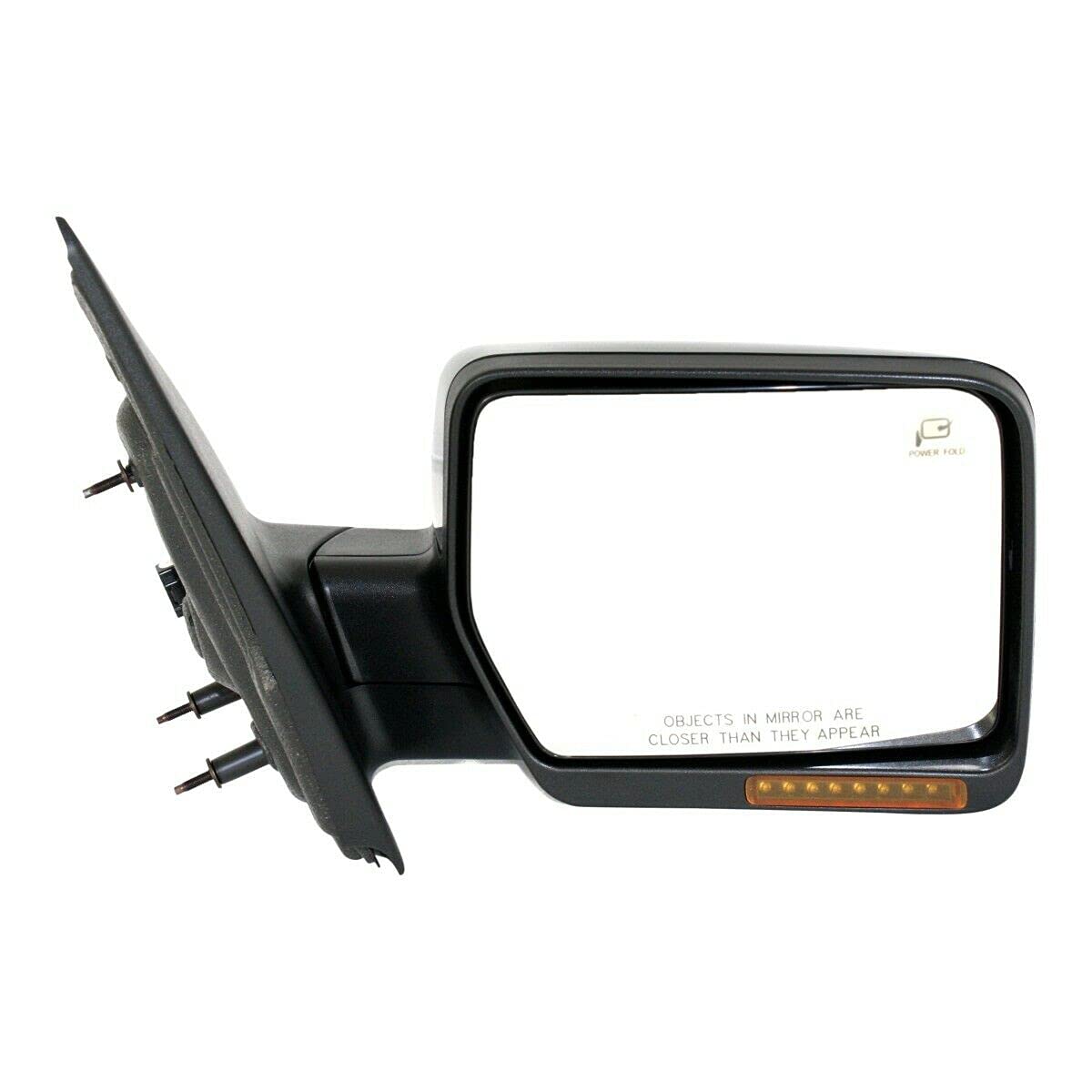 Heated Passenger Side Mirror Replacement for Ford F150 Truck - Right Hand Side - OEM Fit, Easy Installation - Perfect for Winter Driving & Enhanced Safety