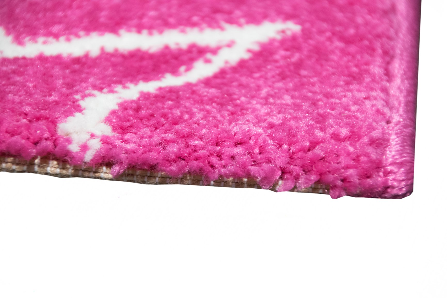 CARPETIA Unicorn Play Rug for Kids - Soft Pink & Cream Nursery Carpet, 140x200 cm - Perfect for Playrooms, Bedrooms & Daycare Centers