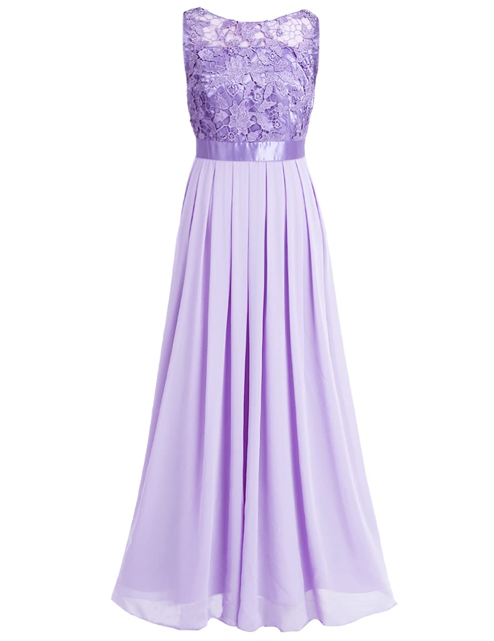 Elegant Floral Lace A-Line Long Maxi Dress for Women - Perfect for Bridesmaid, Evening Gown, Swing Party & Special Occasions