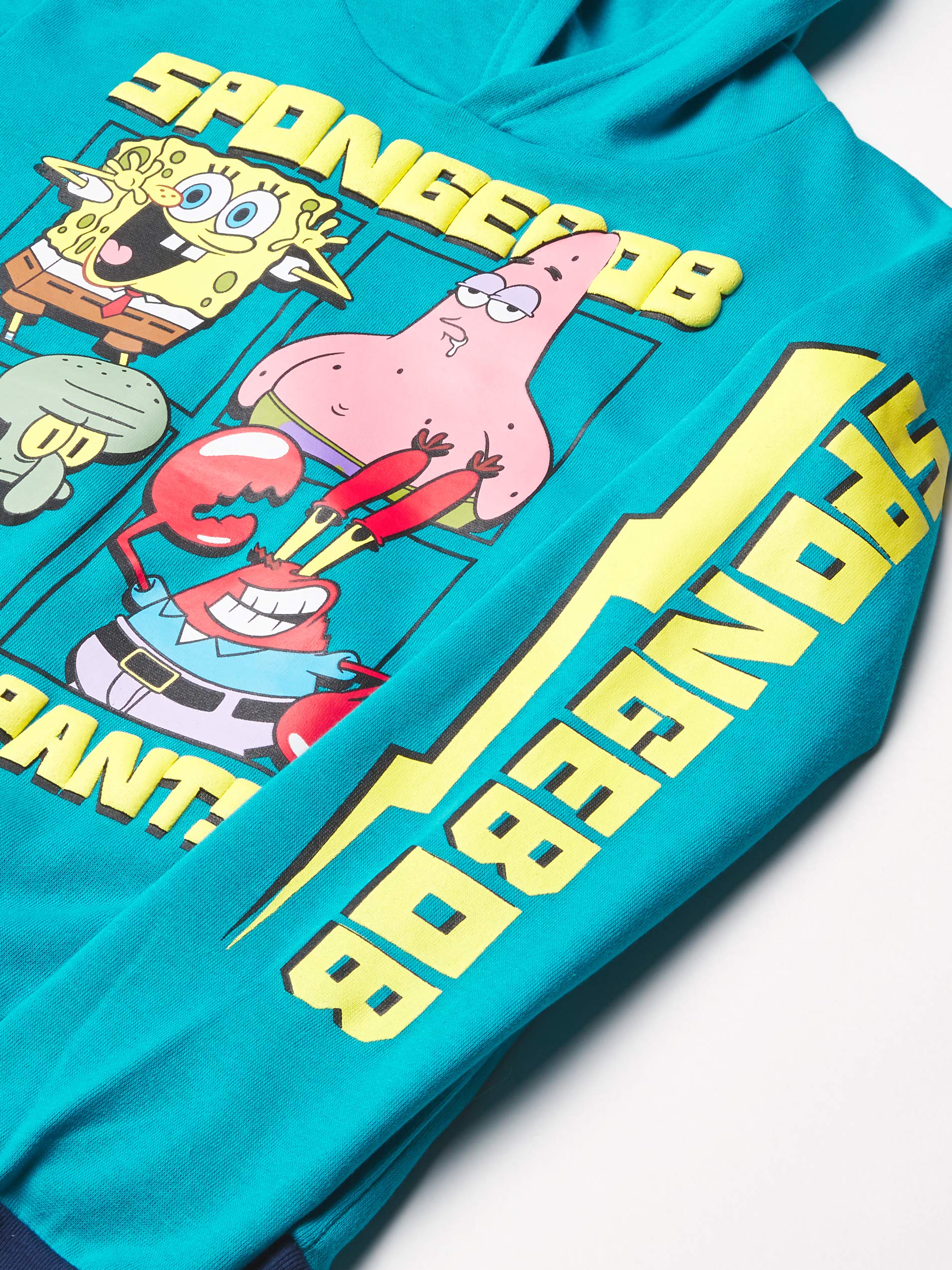 SpongeBob SquarePants Graphic Hoodie for Boys | Nickelodeon Cartoon Character Sweatshirt | Kids' Casual Wear & Cartoon Lovers Gift
