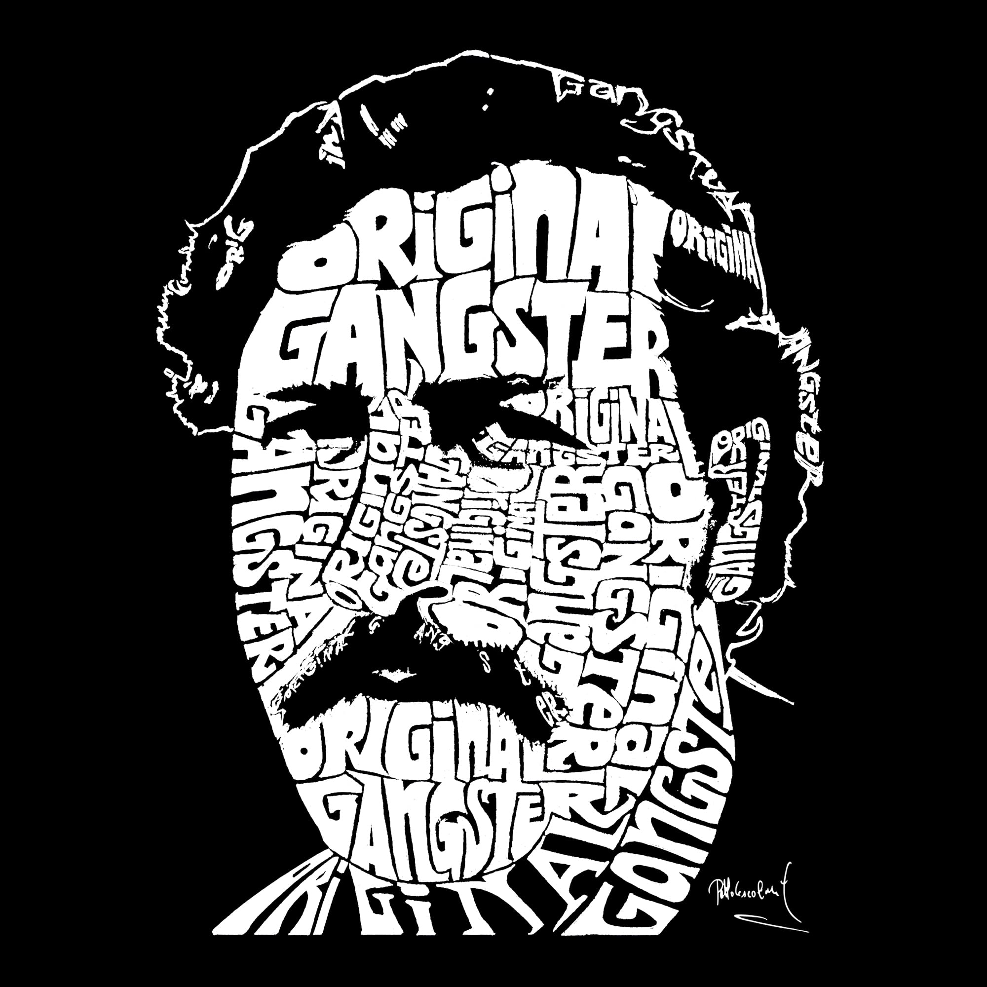 LA POP ART Boys Graphic T-Shirt - Pablo Picasso Inspired Word Art Tee for Casual Wear & Street Style