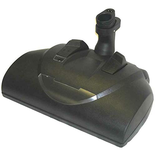 SUNJIKA Electric Central Vacuum Powerhead with Flush Wand - Compatible with Wessel Werk EBK360 - Powerful Cleaning for Hard Floors & Carpets - Ideal for Home, Office & Commercial Use