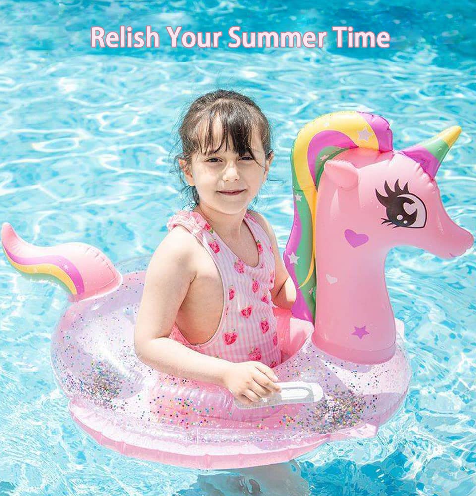 Best Inflatable Baby Swimming Pool Float for Toddlers 0-8 Years (Under 44lb) - Safe Swim Ring with Seat for Summer, Beach & Outdoor Water Play - Perfect for Infants, Bath Time & Pool Toys