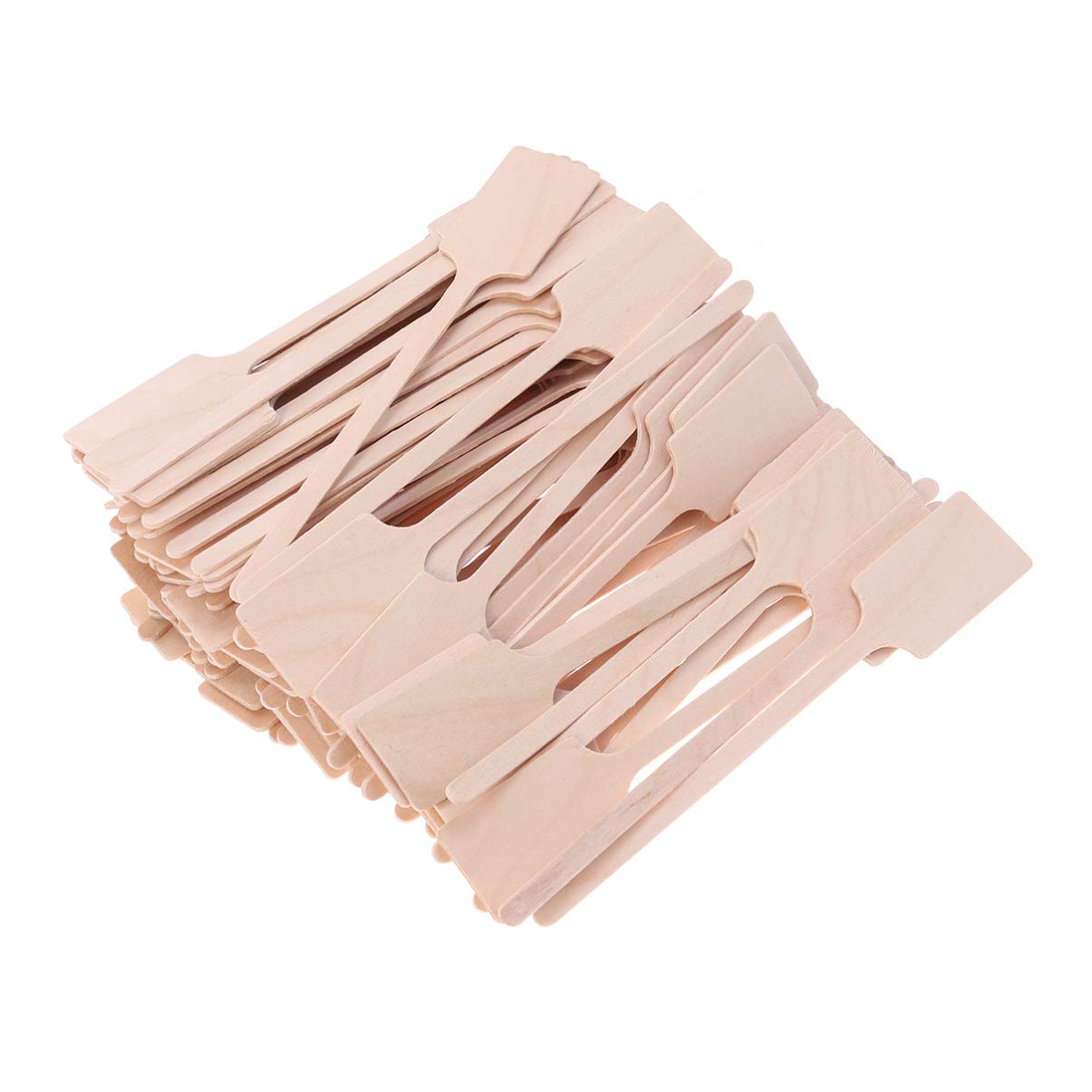 100pcs Wooden Coffee Stir Sticks - Natural Wood Stirrers for Hot & Cold Drinks - Perfect for Coffee, Tea, Cocktails & Baking (6 inch) | Eco-Friendly Disposable Stirring Rods for Home, Office & Cafes