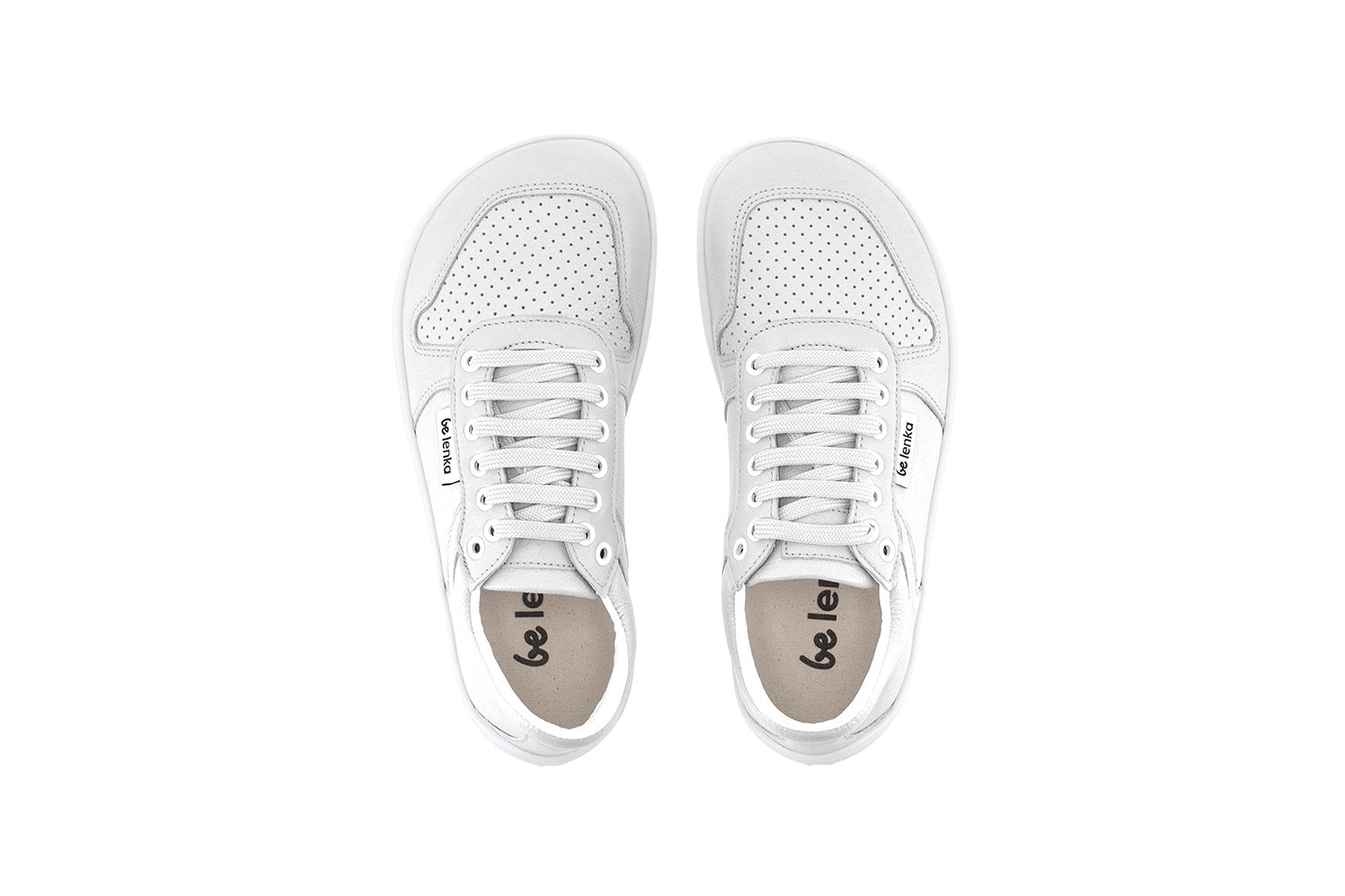 Barefoot Sneakers for Women - Be Lenka Champ 3.0 Minimalist White Running Shoes | Lightweight & Flexible for Gym, Yoga & Everyday Wear