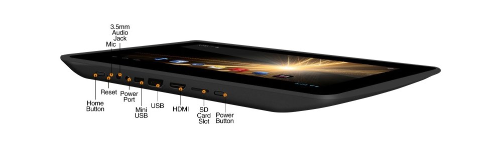 7 Inch Dual Core Android Tablet - Portable Touchscreen Tablet PC with Wireless WiFi, Android 4.1 OS - Perfect for Work, Study & Entertainment On The Go