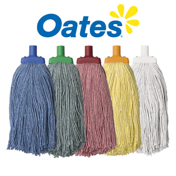 Oates Duraclean 400g Premium Heavy Duty Mop Head Replacement - Ideal for Hard Floors, Tile, and Laminate Cleaning
