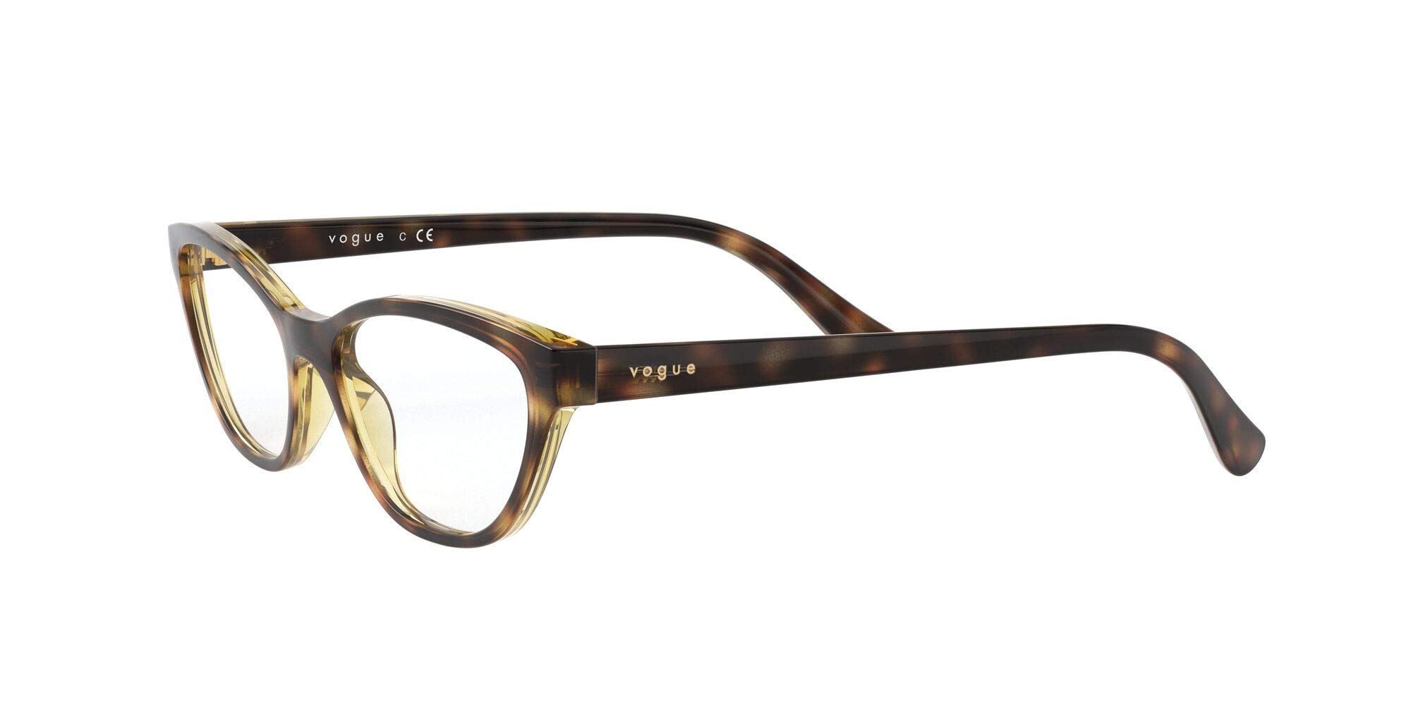 Vogue Eyewear Vo5309F Women's Cat Eye Glasses Frames - Low Bridge Fit for Small Noses, Prescription Ready Eyewear - Perfect for Work, Reading & Fashion Accessories