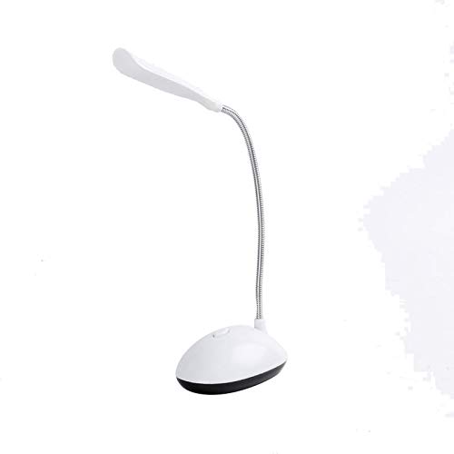 Battery Powered Desk Lamp with Eye Protection - 360° Rotating LED Night Light for Reading, Studying, and Kids' Room - No Logo WAJklj - Perfect for Bedside, Office, and Dorm Room Use