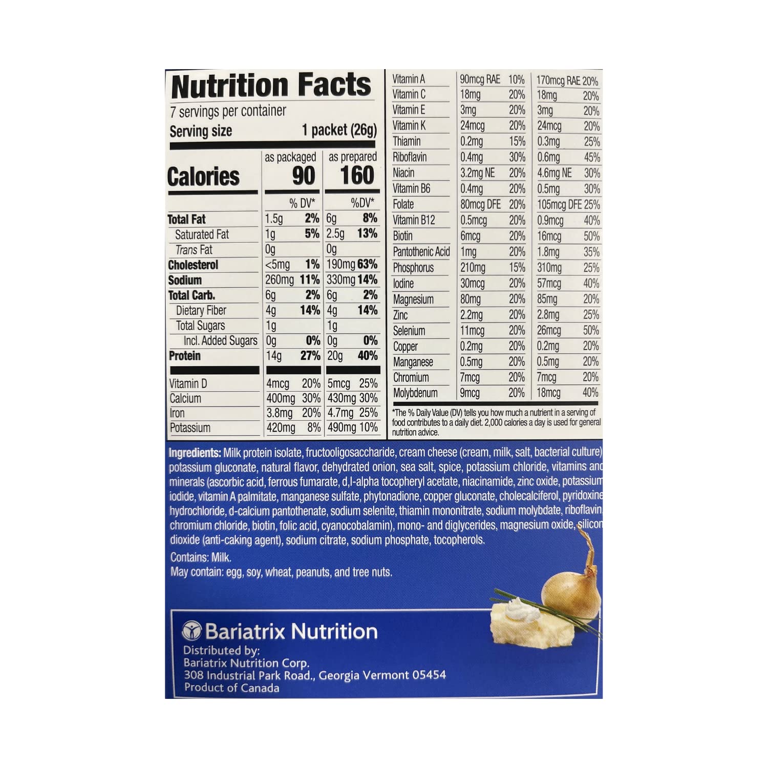 PROTIFIT High Protein VLC Egg Scramblers - 14g Protein, Low Calorie Low Carb Low Fat Low Sugar - Ideal Protein Compatible - Cheese & Chive Flavor (7 Servings) - Perfect for Keto Diet, Weight Loss & Healthy Breakfast