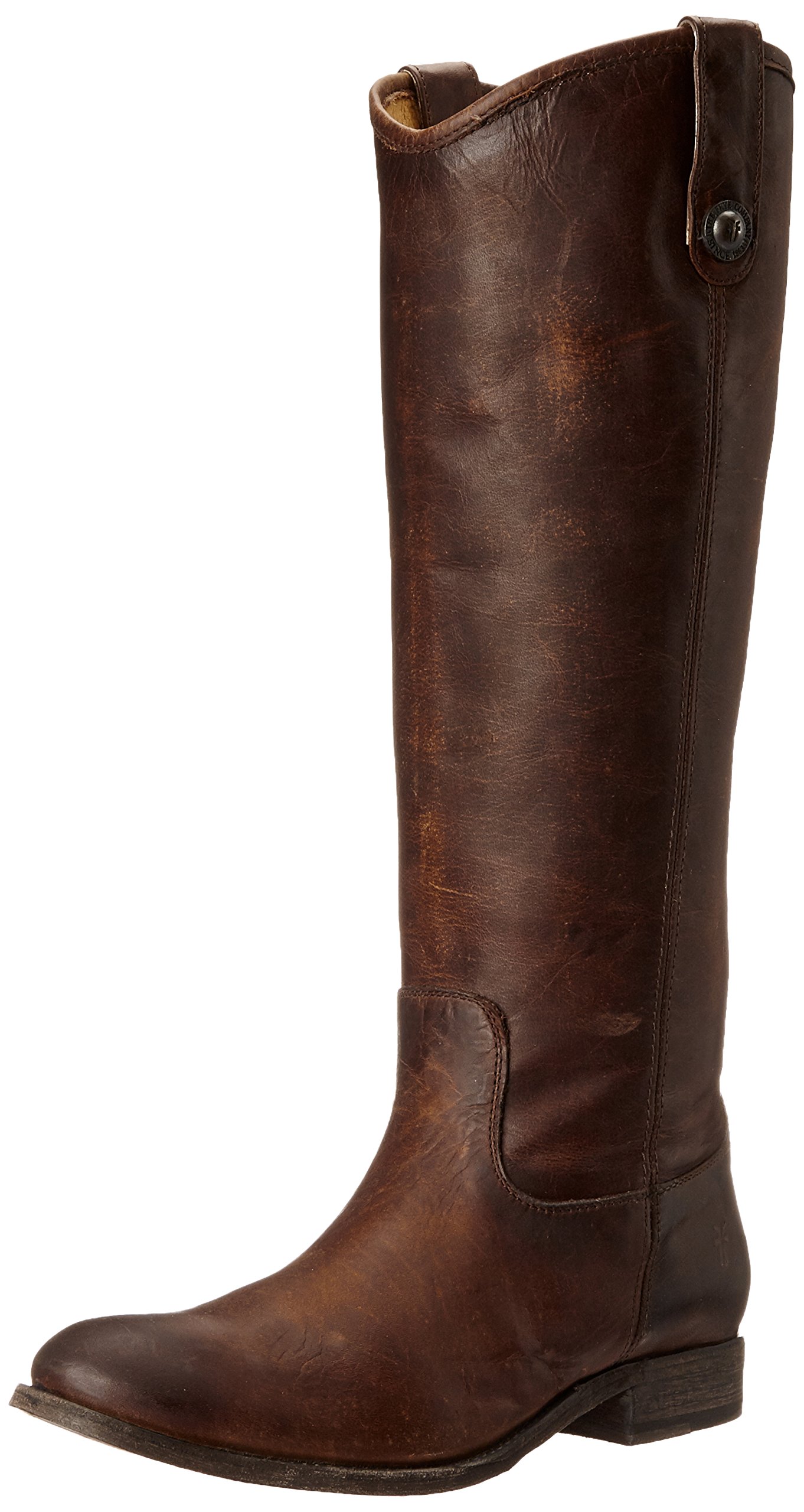 FRYE Women's Melissa Button Boot - Stylish Leather Ankle Boots for Women, Comfortable & Durable - Perfect for Casual Outfits, Office Wear & Fall Fashion
