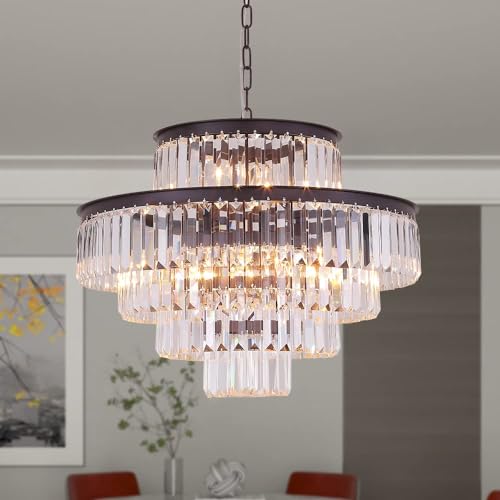 Dia24'' 13lights 5-tier Brown