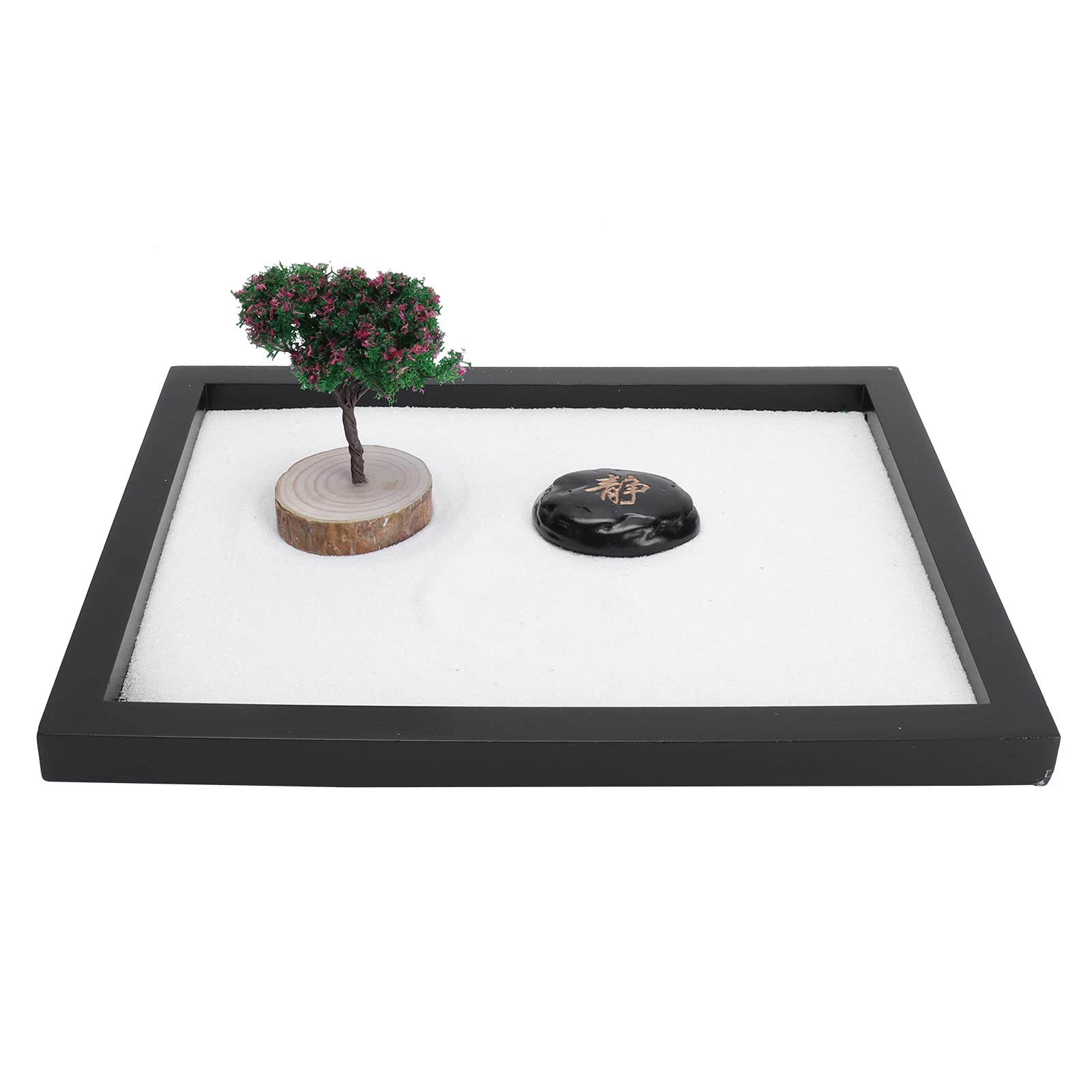 Zen Sand Garden Kit for Adults - Mini Desktop Meditation Garden with Rake & Sand - Stress Relief, Focus & Creativity - Perfect Gift for Office, Home Decor & Mindfulness Practice
