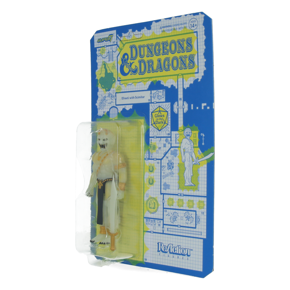 Efreeti Glow-in-the-Dark Dungeons & Dragons ReAction Figure - Wave 4 Collectible for Tabletop RPG Gaming & D&D Campaigns