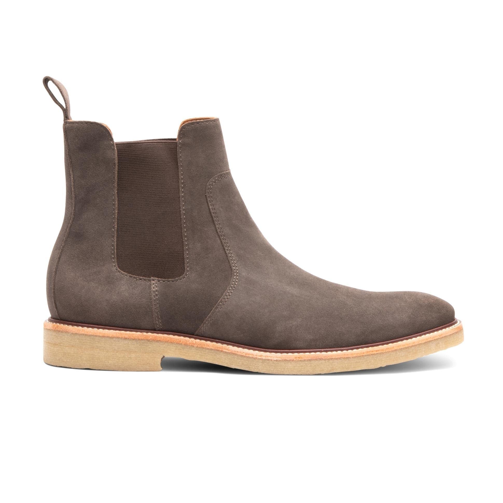 Premium Men's Chelsea Boots - Gordon Rush Vaughn Handcrafted Suede Casual Boots with Ortholite Insoles & Durable Crepe Rubber Sole | Comfortable & Stylish for Work, Travel & Everyday Wear