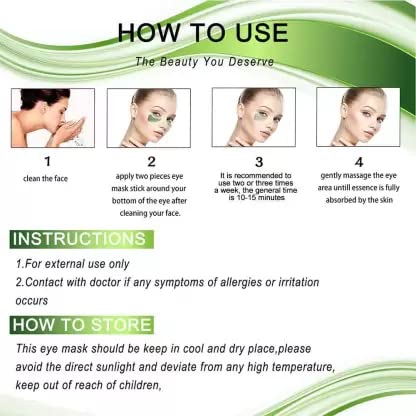 Natural Under Eye Sheet Mask for Dark Circles - Reduce Puffiness & Brighten Skin | Perfect for Nighttime Skincare & Travel