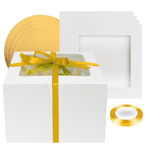 Gold, 10x10x8 Inch, 11 PCS