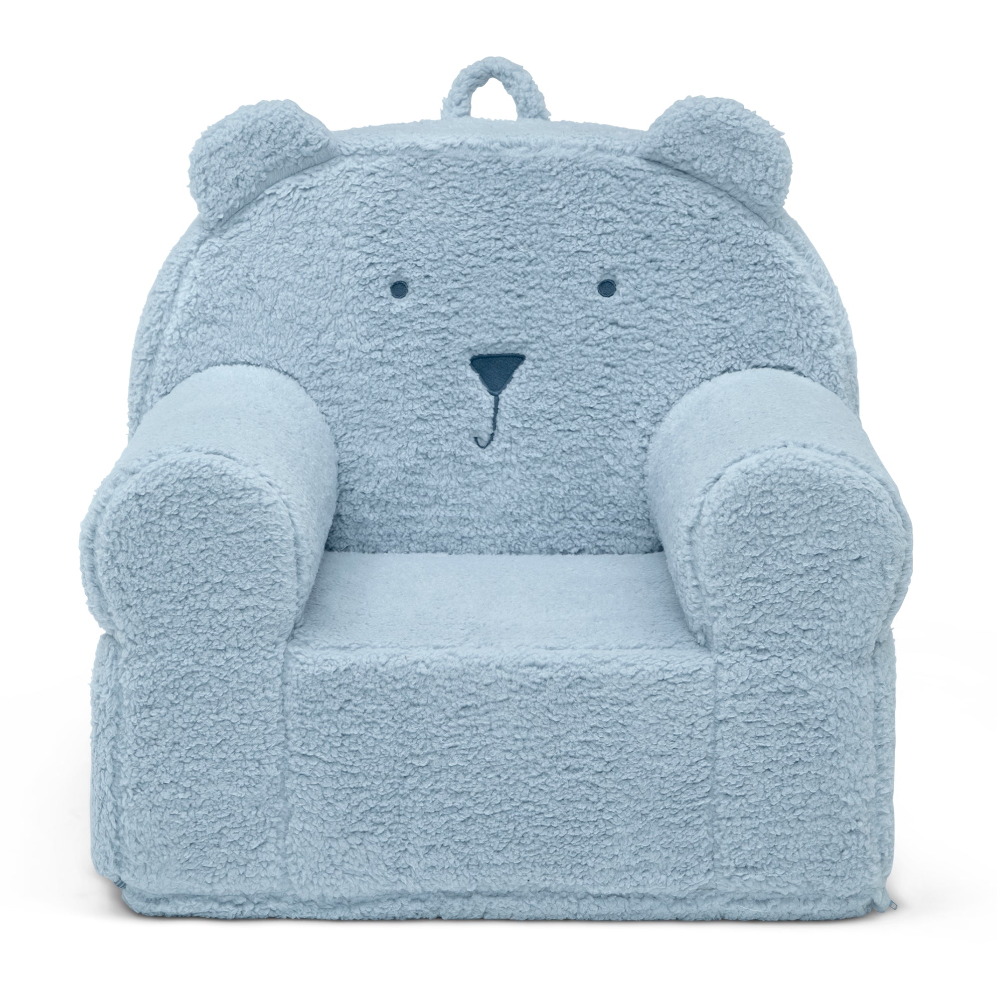 Cozy BabyGap Sherpa Bear Chair - Soft Plush Kids Armchair for Nursery, Bedroom & Playroom - Perfect for Reading, Relaxing & Playtime
