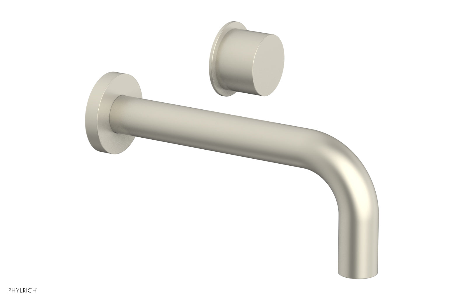 Basic II Single Handle Wall Lavatory Faucet Set - Smooth Handle 230 16 - Perfect for Bathroom Sink, Powder Room & Guest Bath Installation