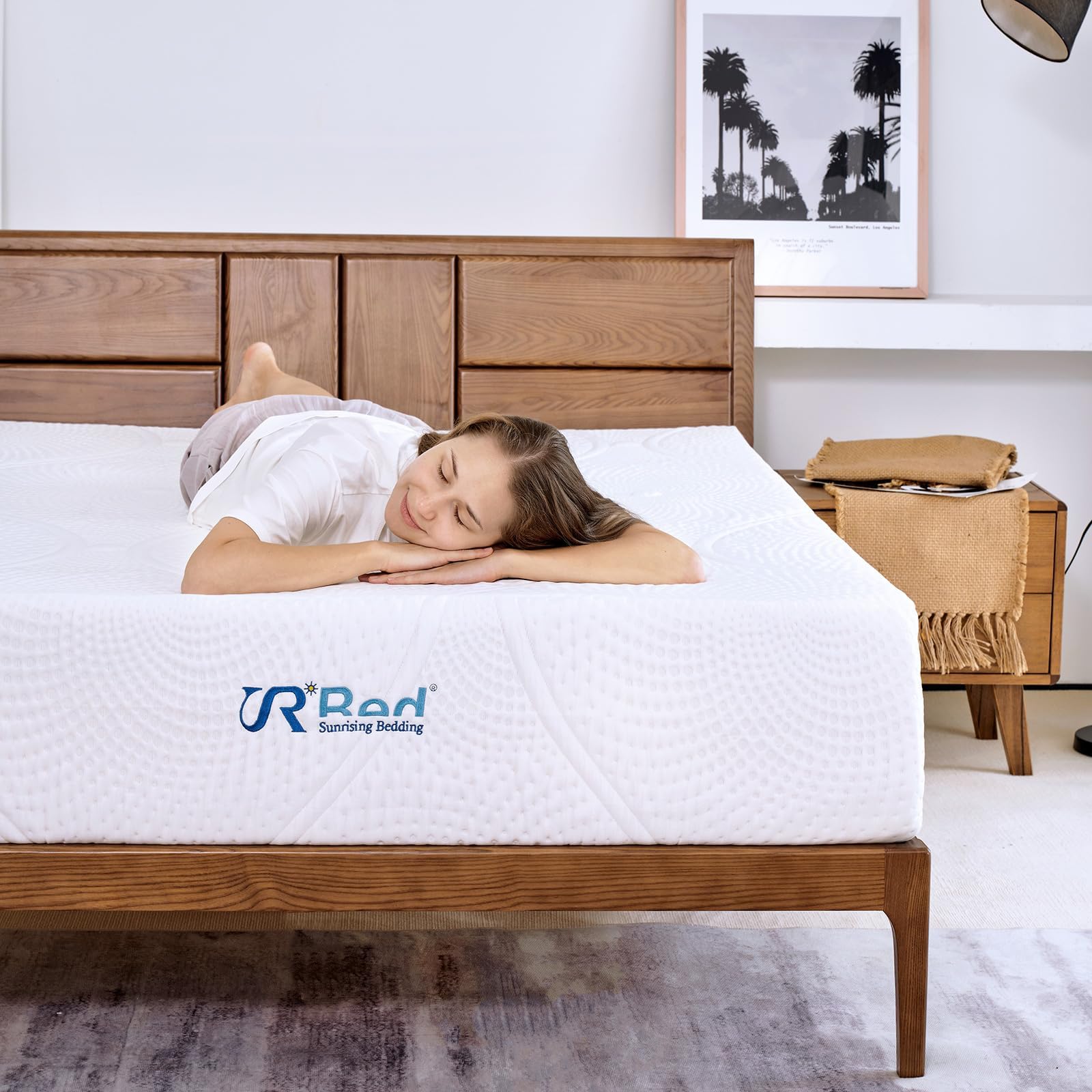8 Inch King Size Memory Foam Mattress for Back Pain Relief - Cooling Gel Technology for Cooler Sleep - CertiPUR-US Certified, Fiberglass-Free - Bed in a Box with 120-Night Trial & 20-Year Warranty - Perfect for Hot Sleepers, Couples & Side Sleepers