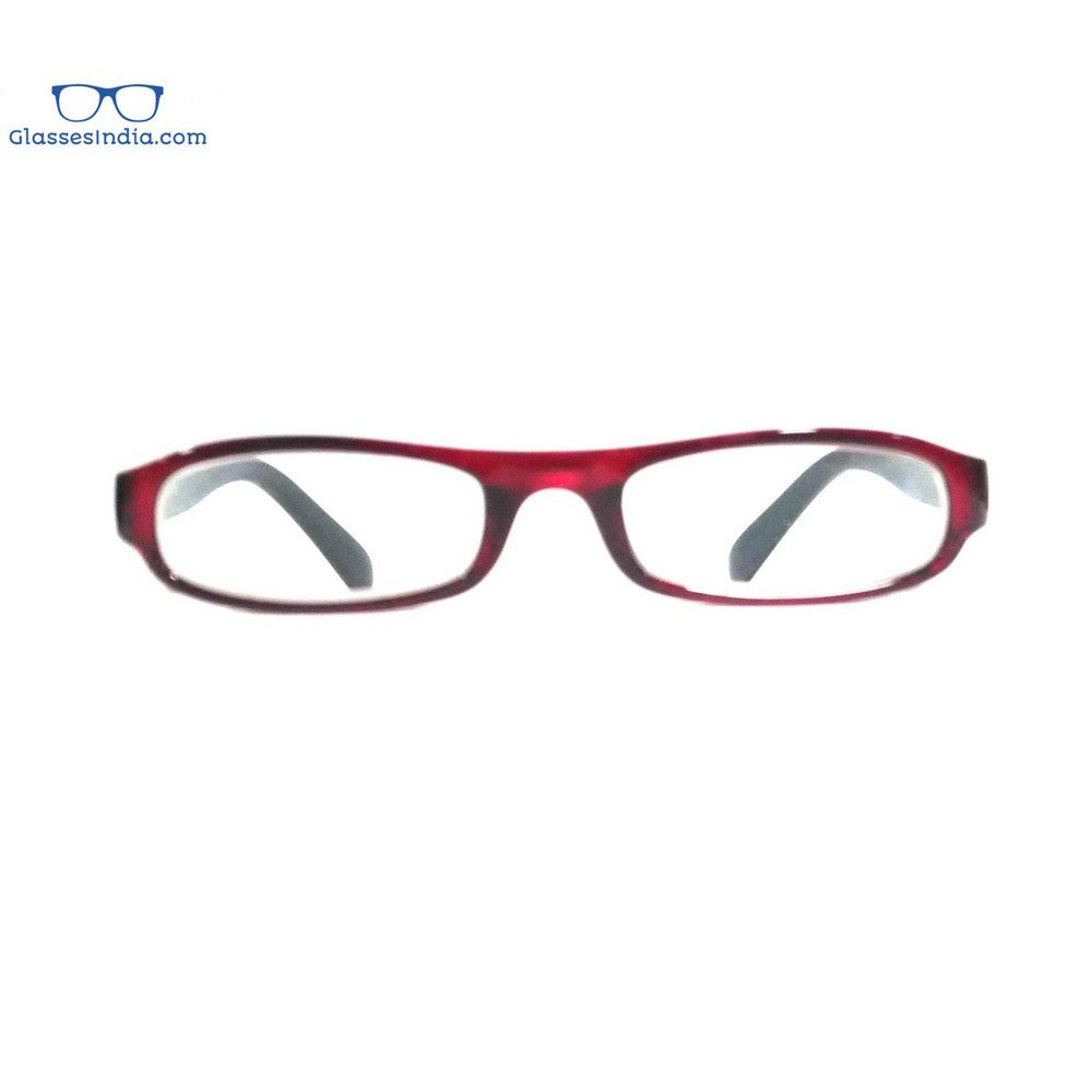 Anti Glare Red Computer Glasses for Eye Strain Relief - Blue Light Blocking Screen Glasses for Gaming & Office Work (Model D0185Rd)