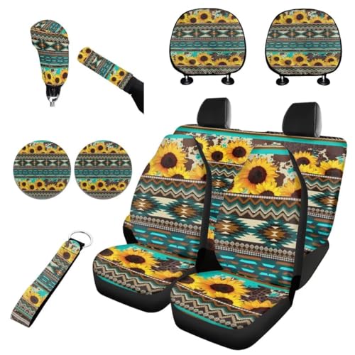 Aztec Tribal Sunflower
