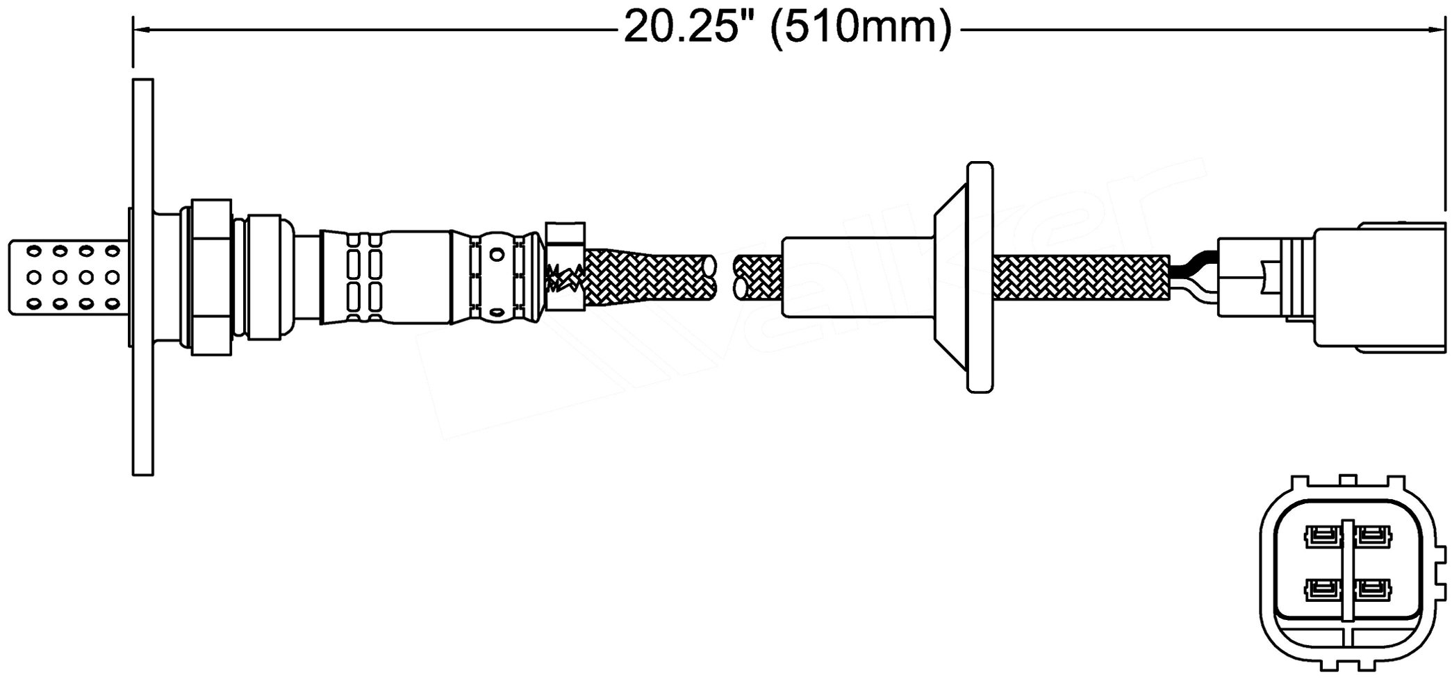 ACDelco Gold 213-3031 Heated Oxygen Sensor - Compatible with GM Vehicles - High Performance O2 Sensor for Improved Fuel Efficiency & Emissions - Perfect for Chevrolet, GMC, Buick, Cadillac Models - Ideal for Engine Tuning & Emissions Testing
