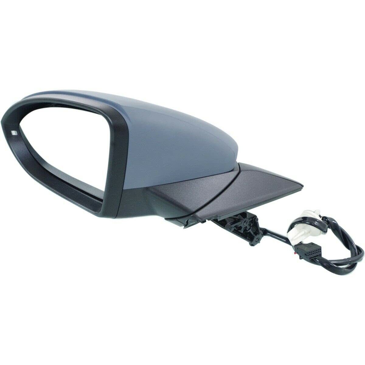 VW Golf Left Side Heated Replacement Mirror - Driver Side LH Compatible with VW Golf Models | Perfect for Winter Driving & Enhanced Safety