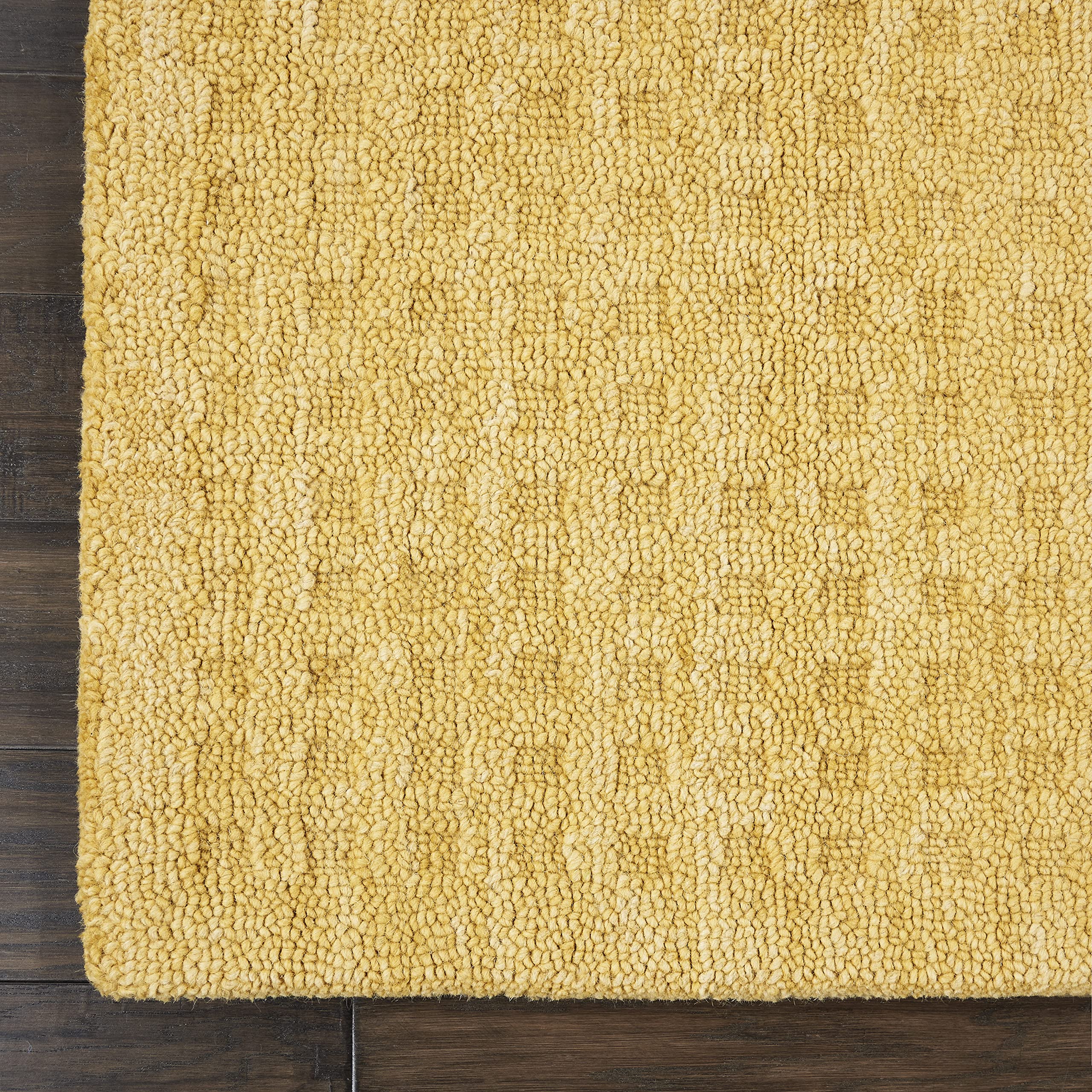 Nourison Perris Solid Gold 6'6