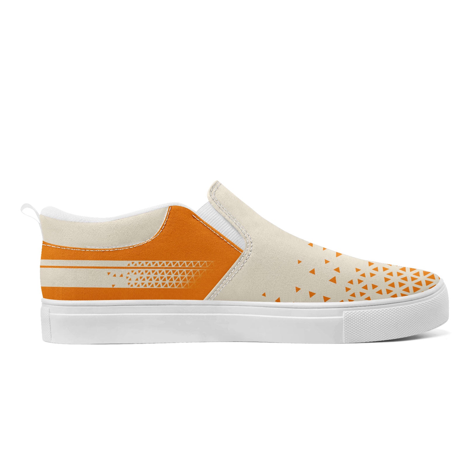 Custom Personalized Slip-On Canvas Sneakers - Handmade Casual Shoes for Men & Women (FN071 E023042) - Perfect for Streetwear, Casual Outings & Gift Giving