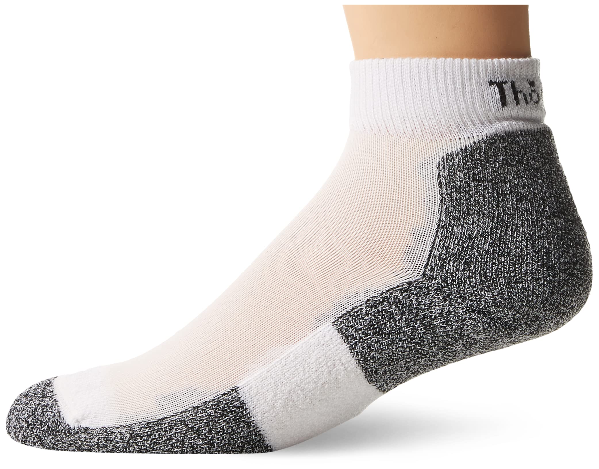 Thorlos Men's LRMXM Thin Cushion Running Ankle Socks - Lightweight Performance Socks for Marathon, Jogging & Athletic Training