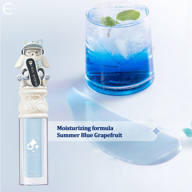 CuteRumor Wonderland Tea Party Lip Care Essence with Honey - Moisturizing Lip Balm for Dry Lips, Perfect for Daily Use & Night Care