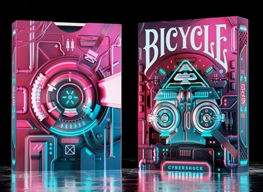 Bicycle Cybershock Playing Cards - Premium Deck for Magic Tricks, Cardistry & Poker Games - Perfect for Professional Magicians, Card Players & Collectors