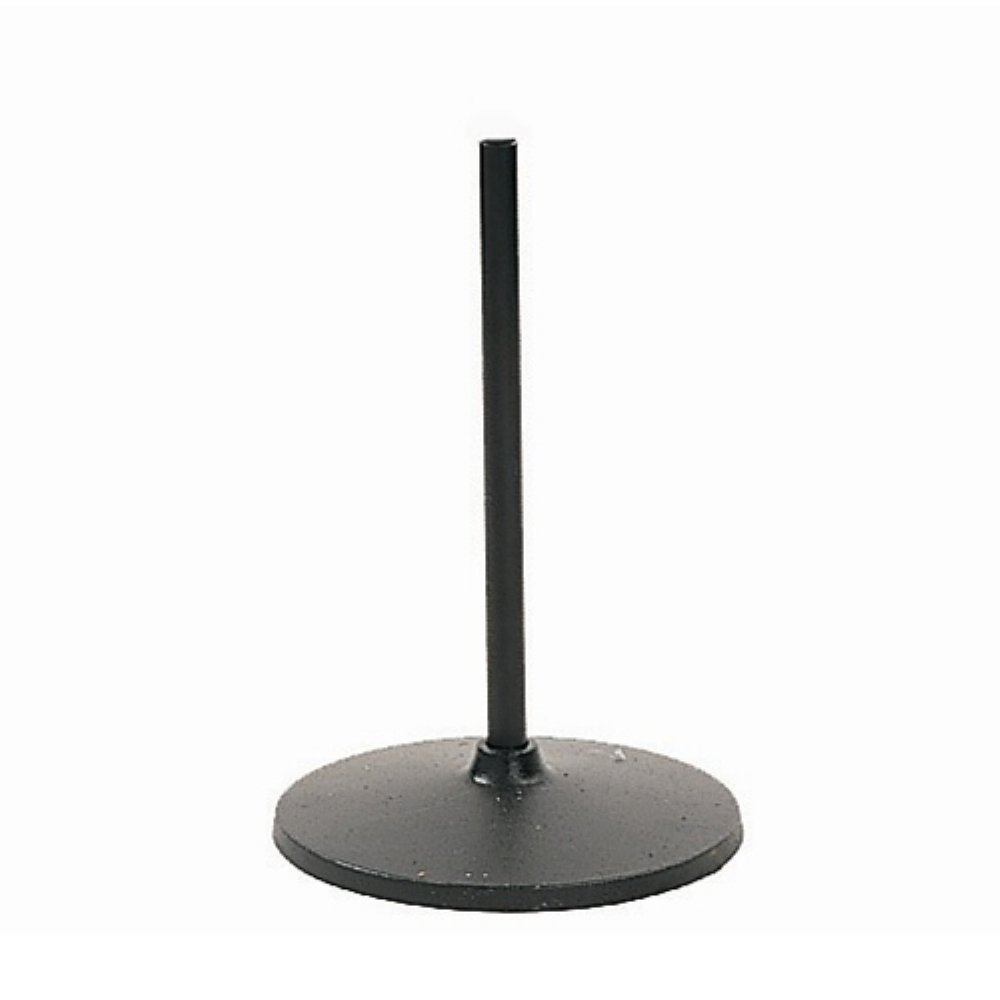 Good Directions 582 Black Cast Iron Display Base - Heavy Duty Stand for Outdoor Decor, Garden Signs & House Numbers - Rustic Home & Yard Decoration Accessory