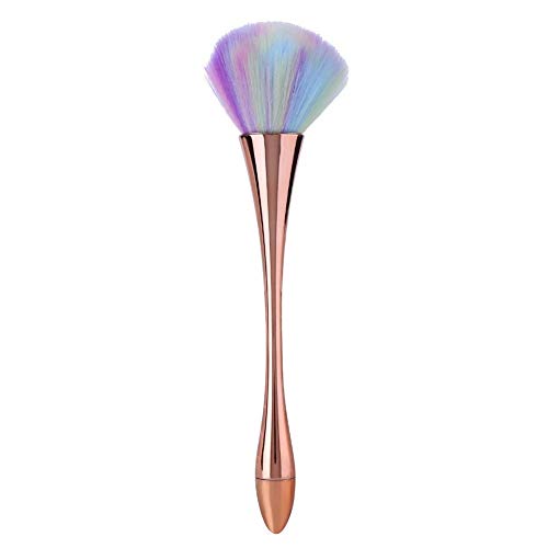 5-Piece Nail Dust Cleaning Brush Set - Soft Foundation Brushes for Acrylic & UV Gel Nail Powder Removal - Professional Manicure DIY Tools for Nail Art (Style 3) - Perfect for Salon, Home Use & Nail Extension Care