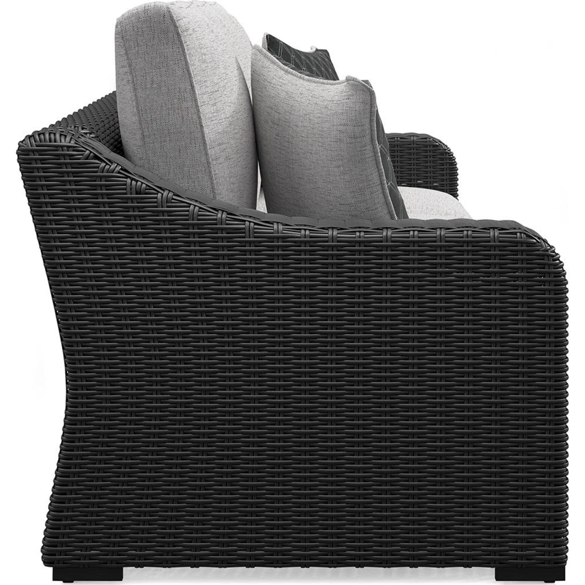 Beachcroft Outdoor Sofa with Cushion - Water-Resistant Patio Furniture Set for Backyard, Poolside & Garden Relaxation