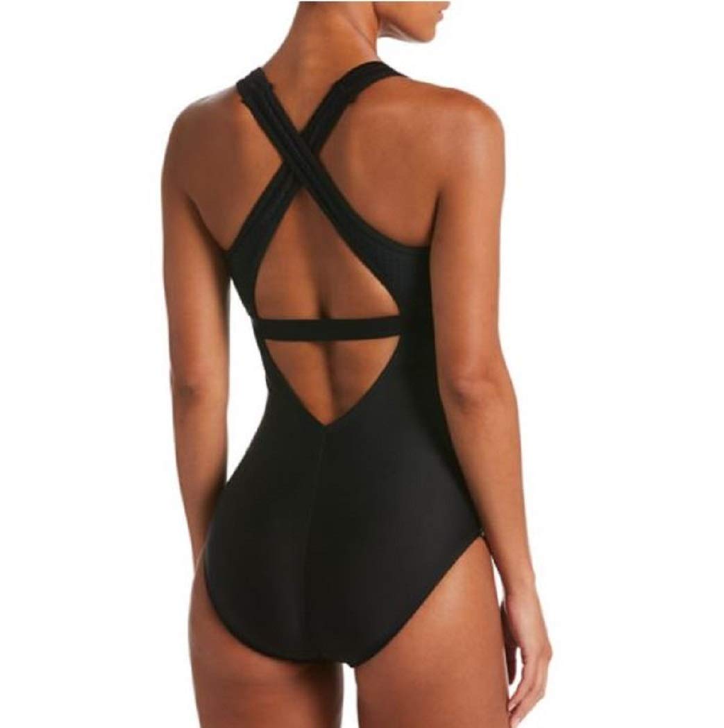 Nike Essential Cross-Back One-Piece Women's Workout Swimsuit - Perfect for Yoga, Gym, and Beach Activities