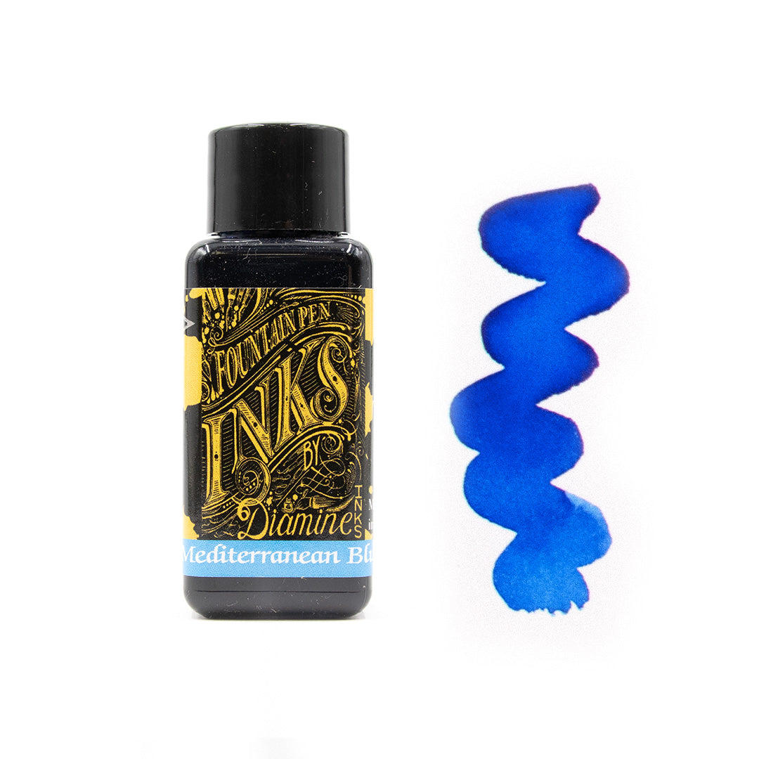 Premium Diamine Fountain Pen Ink 30ml Bottle - Vibrant Colors for Calligraphy, Journaling & Artistic Writing - Perfect for Fountain Pens, Dip Pens & Ink Drawing