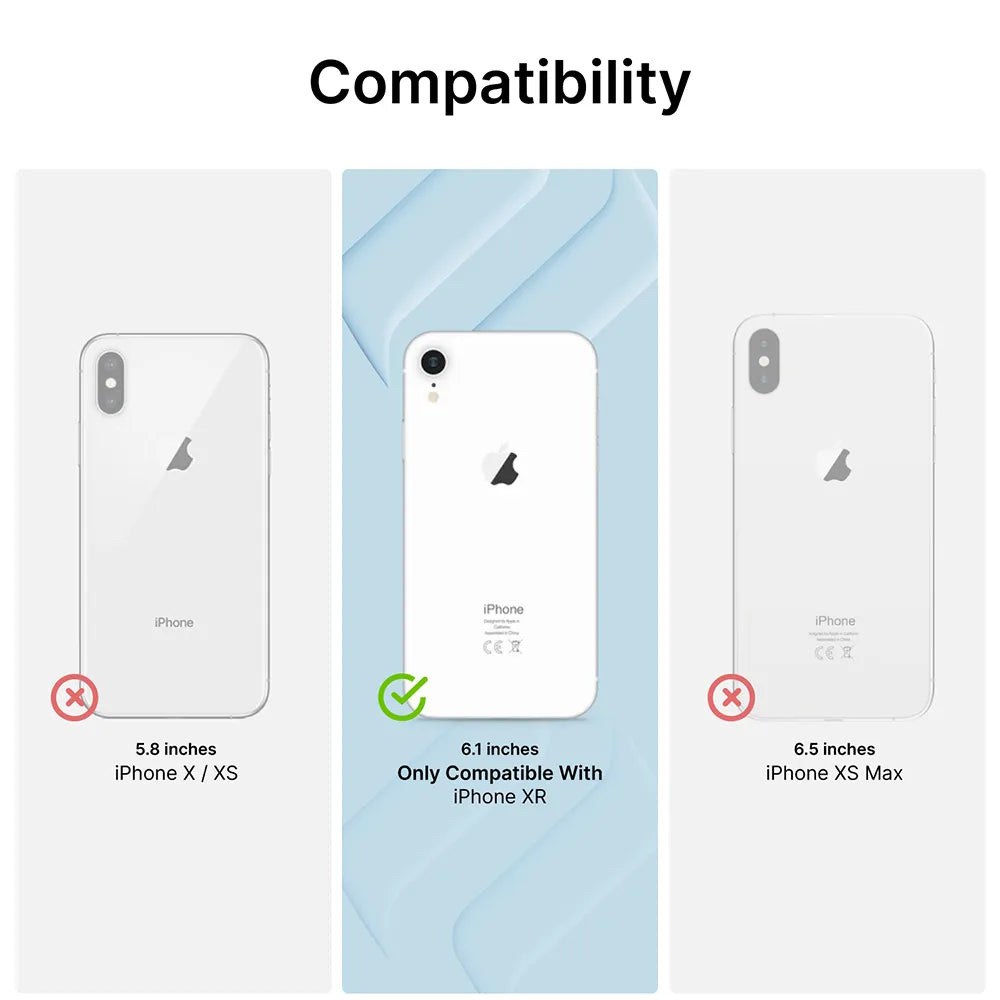 iPhone XR Waterproof Case - Shockproof & Dustproof Protective Cover for Swimming, Outdoor Activities & Daily Use