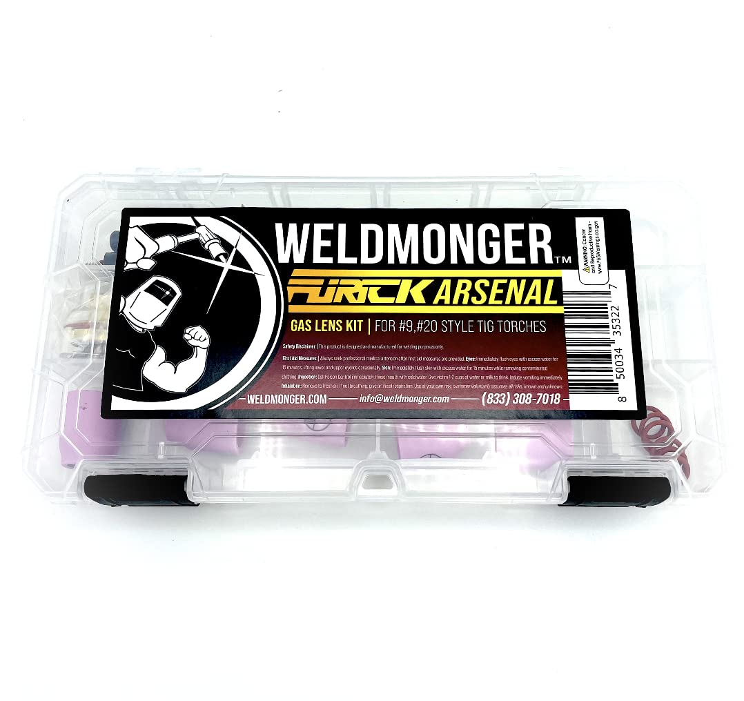 TIG Welding Torch Kit - Compatible with #9 & #20 Torches - Perfect for Precision Welding, Metal Fabrication & DIY Projects