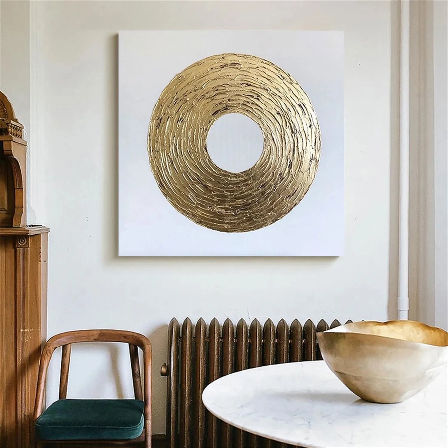 Abstract Painting #AB 249 - Modern Wall Art for Home & Office Decor | Handmade Canvas Artwork | Perfect for Living Room, Bedroom, or Workspace
