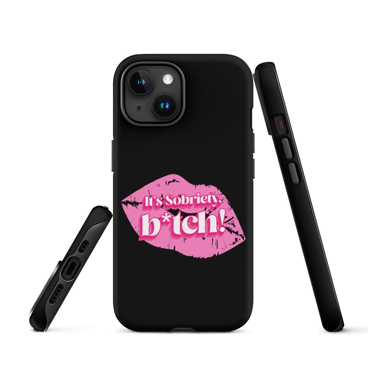 Premium Sobriety Sass Tough Case for iPhone® - Durable & Stylish Protective Cover - Perfect for Daily Use, Travel, and Sobriety Support