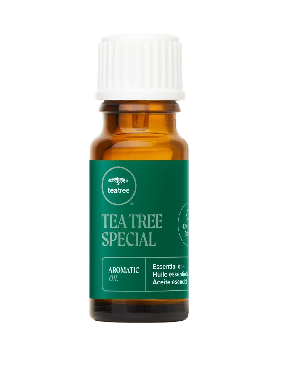 Pure Tea Tree Essential Oil for Skin, Hair & Nail Care - Aromatherapy Diffuser Oil for Relaxation & Stress Relief - Natural Antiseptic & Moisturizing Treatment