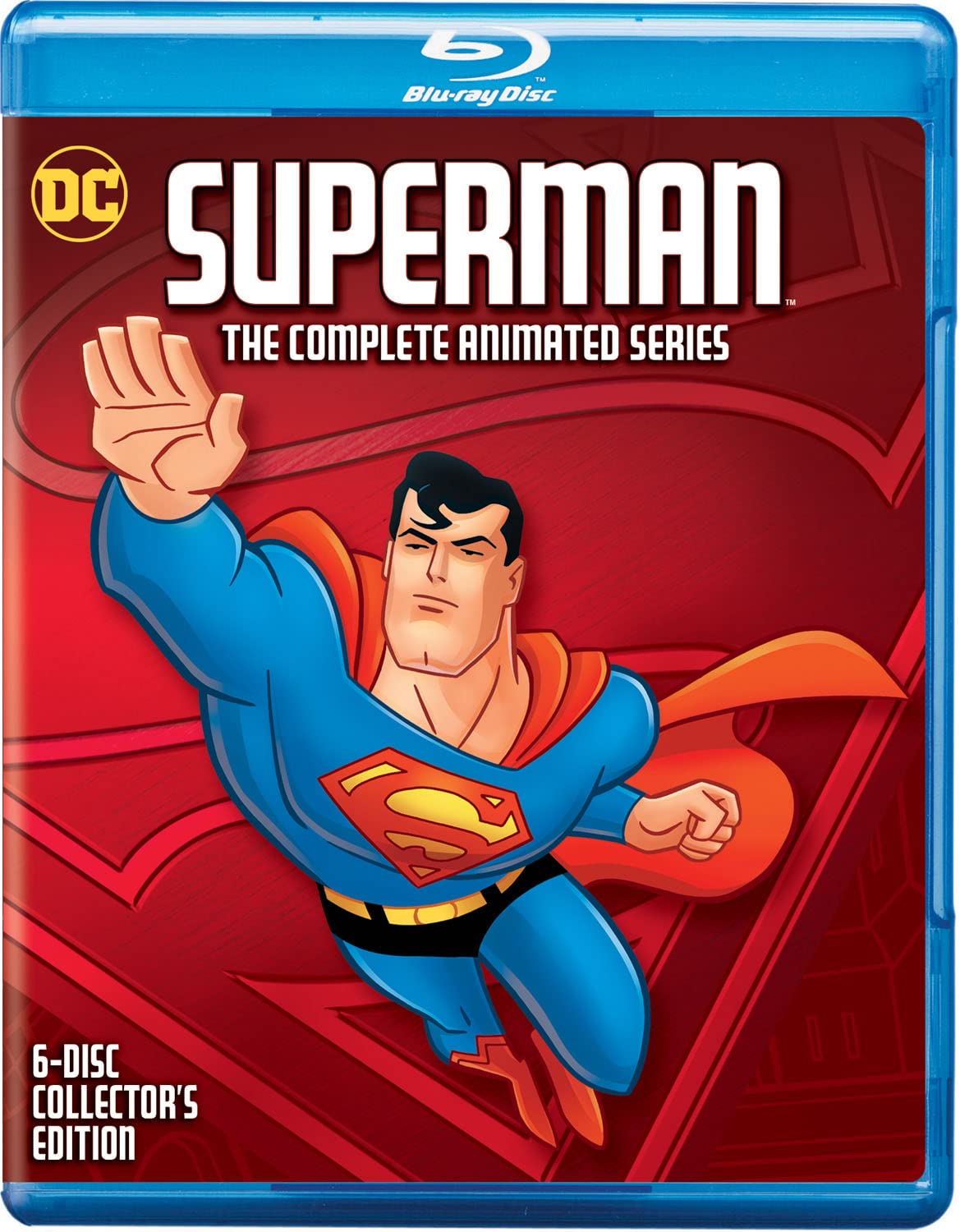 Superman: The Complete Animated Series Blu-ray - DC Comics Animated Collection, Action-Packed Episodes for Kids & Adults - Perfect for Movie Nights & Superhero Fans