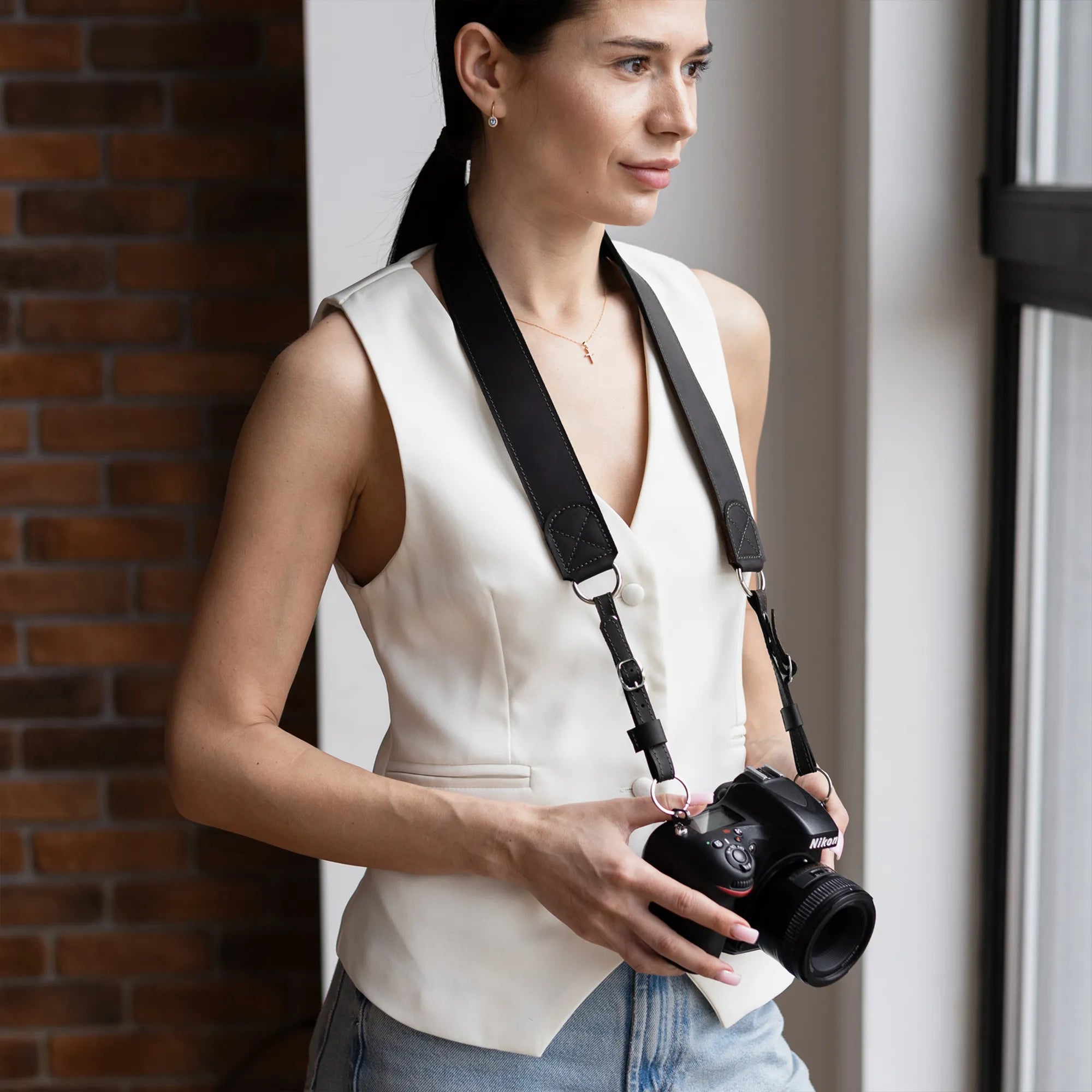 Custom Personalized Camera Strap for DSLR & Mirrorless Cameras - Adjustable Comfortable Neck Strap for Photographers - Perfect for Travel, Weddings & Outdoor Photography
